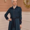 Womens Summer Long Coat Prada - Code 1234 - turquoise