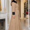 1396 مانطو شاموا  - beige