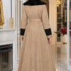 1396 مانطو شاموا  - beige