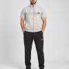 Men’s sporty pyjama set with zip and subtle print 2201 - gray