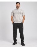 Men’s sporty pyjama set with zip and subtle print 2201 - gray