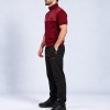 2201  بيجاما رجالي PROS - burgundy
