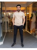 2202  بيجاما رجالي SPORT - Beige