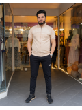 2202  بيجاما رجالي SPORT - بيج