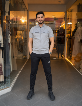 2202  بيجاما رجالي SPORT - فضي
