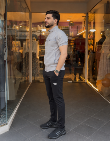 2202  بيجاما رجالي SPORT - فضي