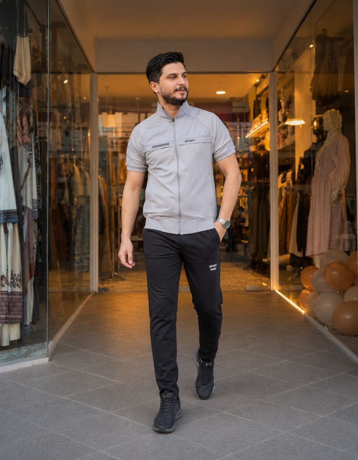 2202  بيجاما رجالي SPORT - gray