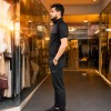 2202  بيجاما رجالي SPORT - Schwarz