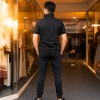 2202  بيجاما رجالي SPORT - Schwarz