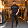 2202  بيجاما رجالي SPORT - Schwarz