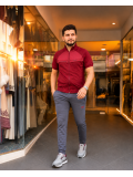 2202  بيجاما رجالي SPORT - خمري