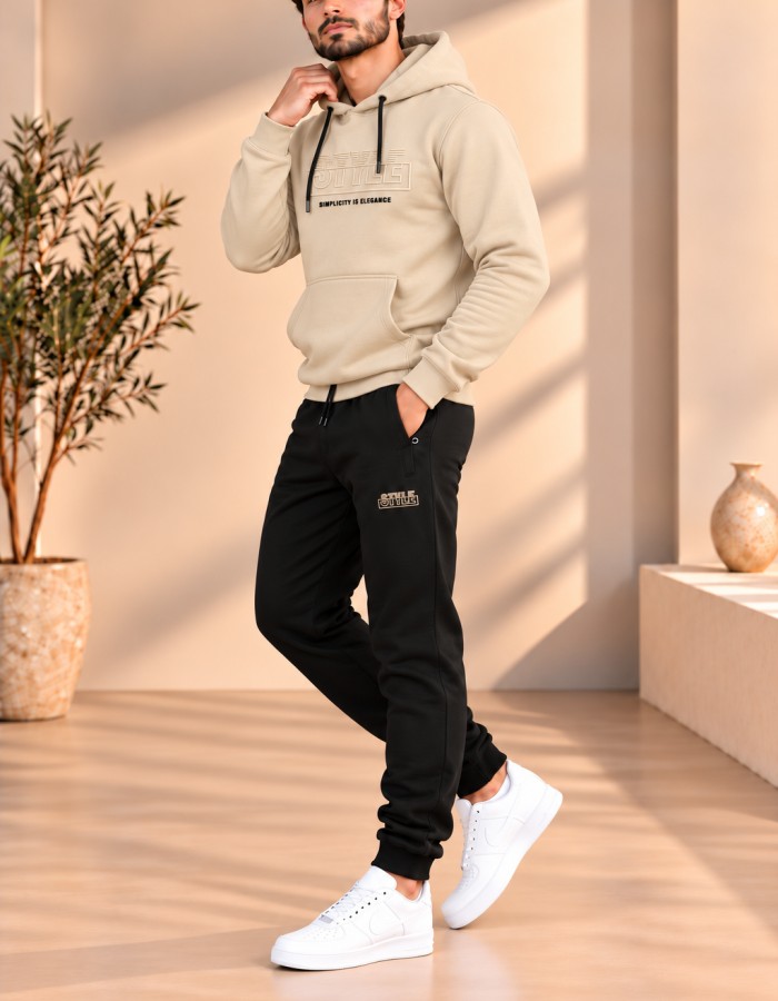 2216 بيجمة رجالي  - Beige