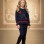 Girls Sequin Detail Winter Knit Set 3107 - deep blue