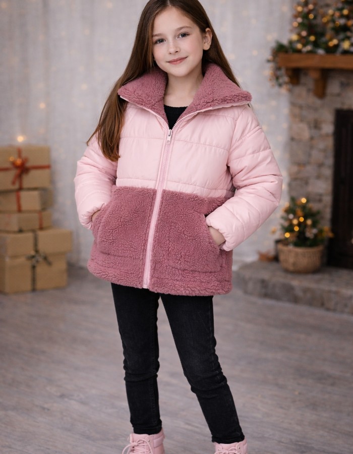 5011 جاكيت بناتي  - Rosa