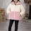 Mädchen Winterjacke mit Teddyfell-Besatz 5011  - Weiß