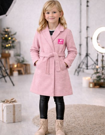 Girls' Elegant Winter Coat 5108  - pink