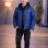 Jungen Lederjacke mit Fellfutter 5125  - Blau