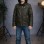 Boys' Leather Jacket with Fur Lining 5127  - khaki