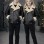 Unisex Kinder Lederjacke mit Fellfutter 5128  - Schwarz