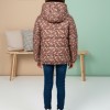 5130 جاكيت نفخ مزهر  - brown