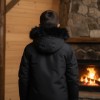 5139 جاكيت ولادي براشوت طويل  - black