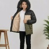 5147 جاكيت ولادي - khaki