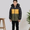 5147 جاكيت ولادي - dark khaki