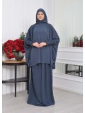 طقم لباس شرعي مكون من 4 قطع 824 - حديدي