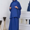 Muslim Hijab Dresses For Women -Standard Size Hooded Veiled Sheet 824 - teal