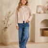 3543 طقم بناتي ناعورة - Rosa