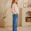 3543 طقم بناتي ناعورة - Rosa