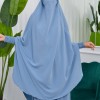 Muslim Dresses For Women ,Abayas Prayer Islamic Clothes Long dress Hijab Bonnet 2Pieces Sleeve Hijab Sheet 822 Bebe Mavi