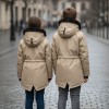 5141 جاكيت برشوت  - beige