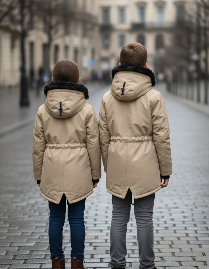 5141 جاكيت برشوت  - beige