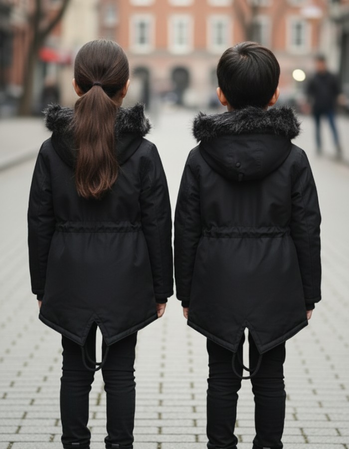 5141 جاكيت برشوت  - black