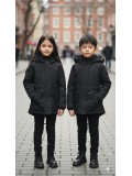 Kids' Linen Jacket 5141 - black
