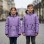 Kinder-Leinenjacke 5141  - Lila