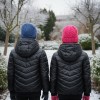 Kids' Full Fleece-Lined Puffer Jacket 5149 - black