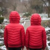 Kids' Full Fleece-Lined Puffer Jacket 5149 - red