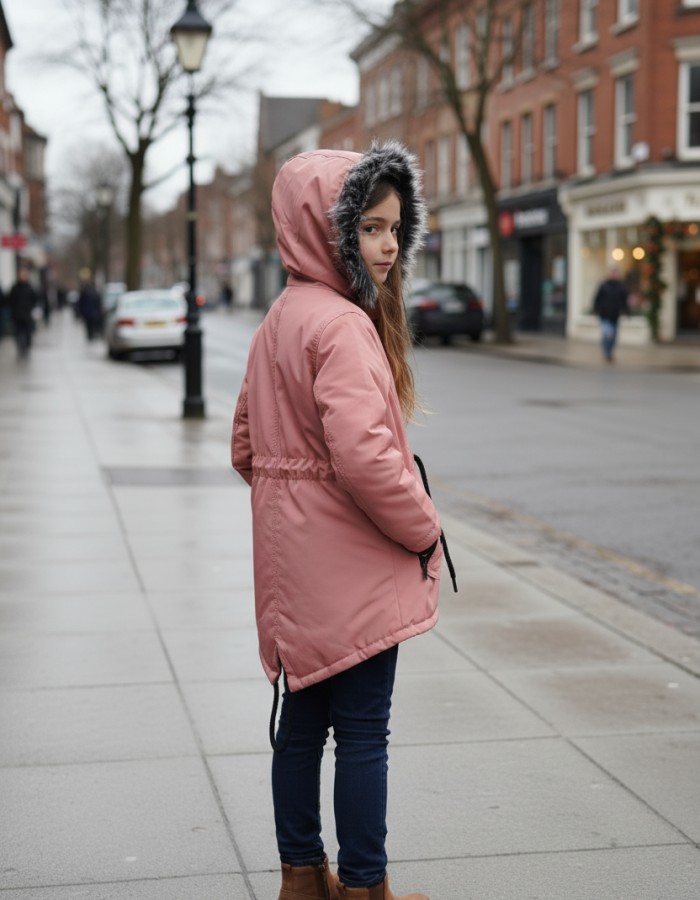5141 جاكيت برشوت  - pink