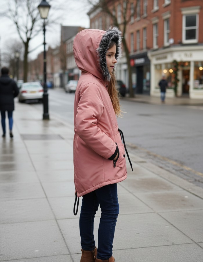 5141 جاكيت برشوت  - pink