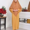 Casual Hijab Dress Suit 2 Pieces 828 Hardal