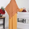 Casual Hijab Dress Suit 2 Pieces 828 Hardal