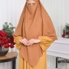 Casual Hijab Dress Suit 2 Pieces 828 Hardal