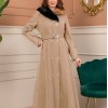 Women’s Winter Wool Coat 1370  - Beige