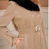 Women’s Winter Wool Coat 1370  - Beige