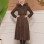 Suede Trenchcoat mit Plissee-Details 1316 - Aubergine