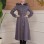 Suede Trenchcoat with Pleated Details 1316 - gray