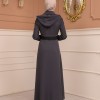 Womens Summer Long Coat Prada - Code 1234 - Grau
