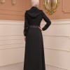 Womens Summer Long Coat Prada - Code 1234 - Schwarz